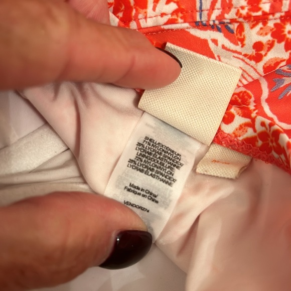 Tory Burch Emmarentia One Piece Swimsuit, Size M. - Picture 5 of 5